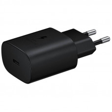 Nabíjací adaptér Samsung EP-TA800EBE Original Fast Charging 25W USB-C Black (Bulk)