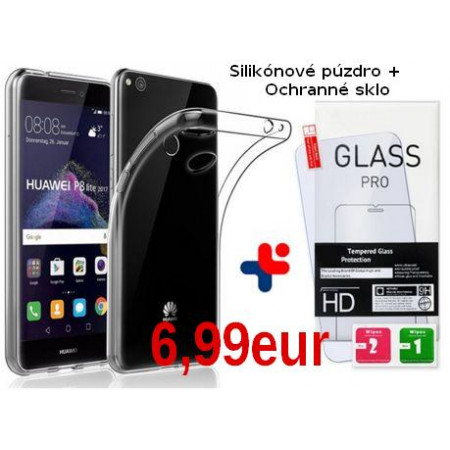 SET Ultra Slim Púzdro + Ochranné sklo Huawei Mate10 Lite